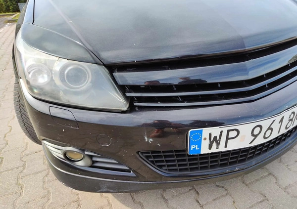 Opel Astra cena 8200 przebieg: 223198, rok produkcji 2007 z Płock małe 137